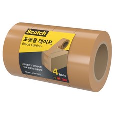 3M Scotch 多功能紙箱膠帶 棕色 多功能包, 4個