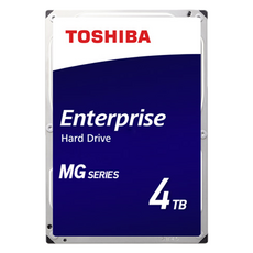 TOSHIBA 東芝 Enterprise企業用硬碟 7200RPM CMR方式 512MB緩衝, MG10ADA400E, 4TB