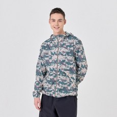 Abu Garcia 男款AOP超輕量防風夾克