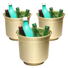 馬格利涼酒器 銀色冰桶 商用冰桶, 3個, 4.6L