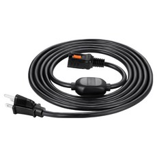 PowerSync 包爾星克 3P 一對一安全鎖中繼線 TZ13L030, 黑色, 3m, 1條
