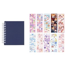 Today Living相簿+Keetoon貼紙 10入組 R79094N, 60張, 午夜藍