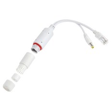 컴스 PoE 패시브 리피터 어댑터 DC12V RJ45, BD809, 1개