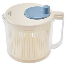 Glasslock 格拉氏洛克 Chef Top旋轉蔬菜脫水器 2.5L, 1個, 蘇打藍