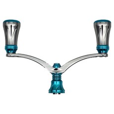 韓國弓 98SP V2捲線器專用調節雙把手, 1個, 翡翠銀