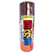 百分百 防鏽噴漆 400ml, 1個, 130 咖啡色