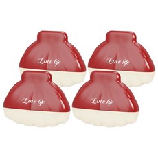 Good Some可水洗高效除毛器 4入組 9*2.8*6.8cm, 紅色, 1套