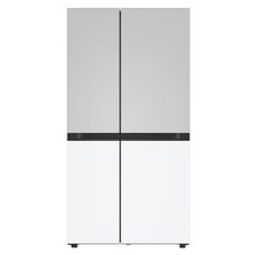LG전자 디오스 AI 오브제컬렉션 832L 양문형 냉장고 방문설치, S836MRQ032