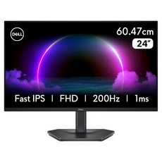 델 FHD 200Hz 1ms IPS 게이밍 모니터, 60.47cm, SE2425HG