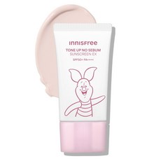 이니스프리 톤업 노세범 선스크린 EX 곰돌이 푸 에디션 SPF50+ PA++++, 60ml, 1개