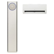 LG전자 인버터 58.5㎡ + 18.7㎡ 휘센 오브제컬렉션 타워I 5시리즈 2in1 에어컨 FQ18FN5BR2M 방문설치, 매립배관형