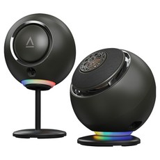 크리에이티브 PEBBLE NOVA 코엑셜 드라이버 RGB 2채널 프리미엄 스피커, MF1720, 블랙
