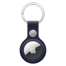 Apple 정품 에어태그 파인우븐 키링, 네이비, 1개