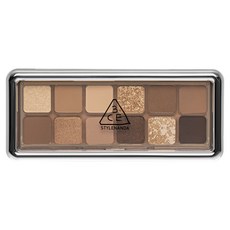3CE 뉴테이크 아이 섀도우 팔레트, QUIET BROWN, 1개