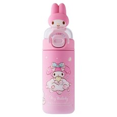락앤락 스쿨핏 산리오 마이멜로디 원터치 피규어 텀블러 LHC3347PIK_SR, 핑크, 320ml, 1개