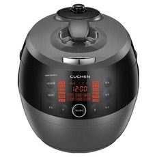 쿠첸 전기압력밥솥 6인용, CRS-FCWK0670D, DARK GRAY