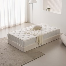 웰퍼니쳐 허리엔 버터 본넬 매트리스 베이지 스트라이프 방문설치, 22cm, 미디엄