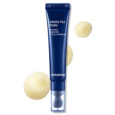 이니스프리 그린티 피디알엔 바운스 부스터 아이앤립 세럼, 15ml, 1개