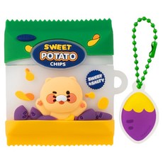 카카오프렌즈 춘식이 스낵 케이스, 포테토칩, 에어팟4, 1개