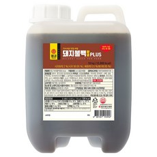몽고식품 기사식당 맛집 비법 돼지불백 양념 PLUS, 1개, 8L