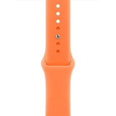 Apple 정품 2026 애플워치 스포츠 밴드, 46mm, S/M, 클레멘타인