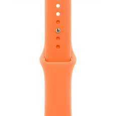 Apple 정품 2026 애플워치 스포츠 밴드, 42mm, S/M, 클레멘타인