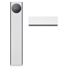 LG전자 인버터 58.5㎡ + 18.7㎡ 휘센 AI 오브제컬렉션 타워I 2 in 1 멀티형 에어컨 9시리즈 방문설치, FQ18GN9HA2M, 매립배관형