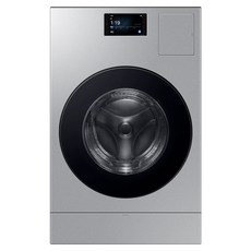 삼성전자 Bespoke AI 콤보 25kg + 18kg 방문설치, WD90F25AHT, 실버스틸