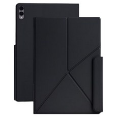 VISBYH 버클 마그네틱 태블릿 케이스, 1개, 블랙