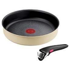 테팔 인덕션 매직핸즈 2X 크렘 드 버터 프라이팬 손잡이, 1개, 24cm