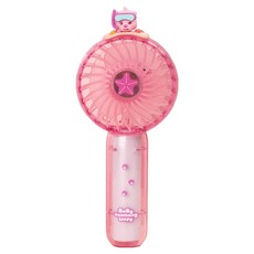 로이체 베이비 충전식 휴대용 투명 핸디팬 선풍기, 잔망루피, ICNS-RHF-E-BLP