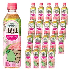 티즐 제로 핑크구아바 우롱티, 20개, 500ml