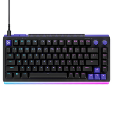 로지텍 유선 로지텍G G512 X 75 래피드 트리거 게이밍 텐키리스 키보드, 블랙, 920-013947, 적축