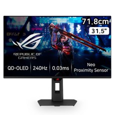 에이수스 4K UHD ROG STRIX OLED 모니터, 71.8cm, XG32UQDMS
