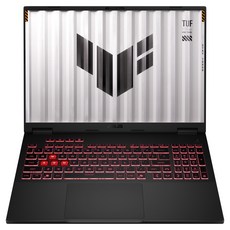 에이수스 2026 TUF 게이밍 A16 라이젠9 라이젠 8000 시리즈 지포스 RTX 5060, 예거 그레이, FA608PM-TS132, 3TB, 16GB, Free DOS(윈도우 미설치)
