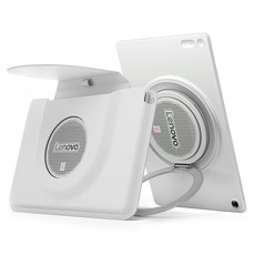 레노버 Tab Plus 12.1 Studio 태블릿PC + 슬리브 케이스 세트, 화이트, 256GB, Wi-Fi