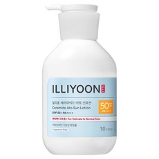 일리윤 세라마이드 아토 선로션 SPF50+ PA++++, 1개, 330ml