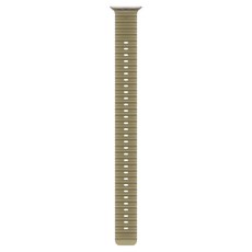 애플워치 오션 밴드, 트랜스루센트 켈프 / 내추럴 티타늄, 49mm, Extension