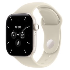 Apple 2026 애플워치 시리즈 12, 펄 화이트, 42mm, GPS+Cellular, 세라믹, 샌드 스포츠 밴드, M/L