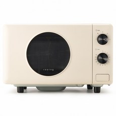 쿠잉전자 레트로 플랫 전자레인지 다이얼식 20L, MC-RD20FC