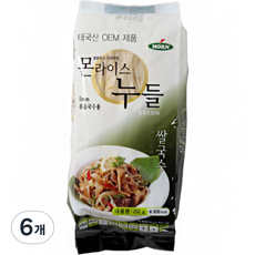 몬 라이스 누들 5mm, 6개, 250g