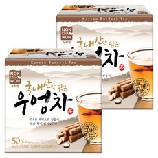 녹차원 국내산만담은 우엉차, 1g, 50개입, 2개 50g, 2개