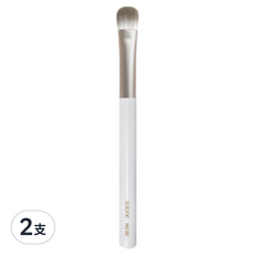 Solone 台灣公司貨 袖珍訂製上色眼影刷, 2支, 白色