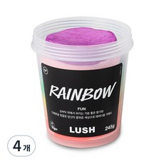 러쉬 레인보우 펀 바스밤, 245g, 4개
