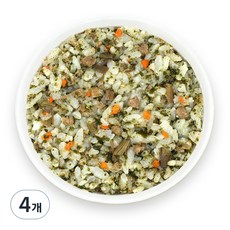 짱죽 유아용 실온 이유식 완료기 아기밥, 한우소고기현미밥, 160g, 4개