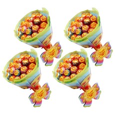 Chupa Chups 加倍佳 棒棒糖花束, 4組, 209g