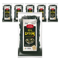 광천김 소문난 광천 햇 미역 산모용, 50g, 6개입