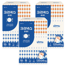 Kleenex 舒潔 抽取式餐巾紙, 混色, 18盒, 120張