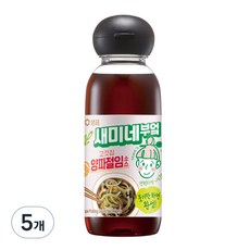 새미네부엌 고깃집 양파절임소스, 300ml, 5개