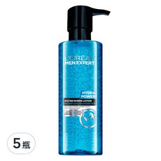L'OREAL PARiS 巴黎萊雅 水能量保濕機能水, 清爽乳狀質地, 好吸收無負擔, 120ml, 5瓶